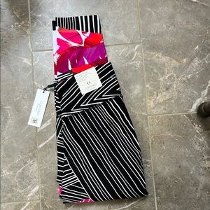 Calvin Klein Black and Pink Leggings